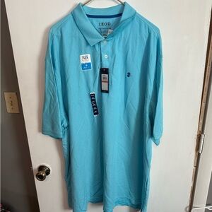Izod Men's Light Blue Polo Shirt